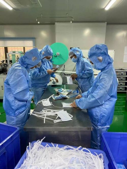 康正衛(wèi)生材料是佛山順德區(qū)的唯一一家生產(chǎn)口罩的企業(yè).